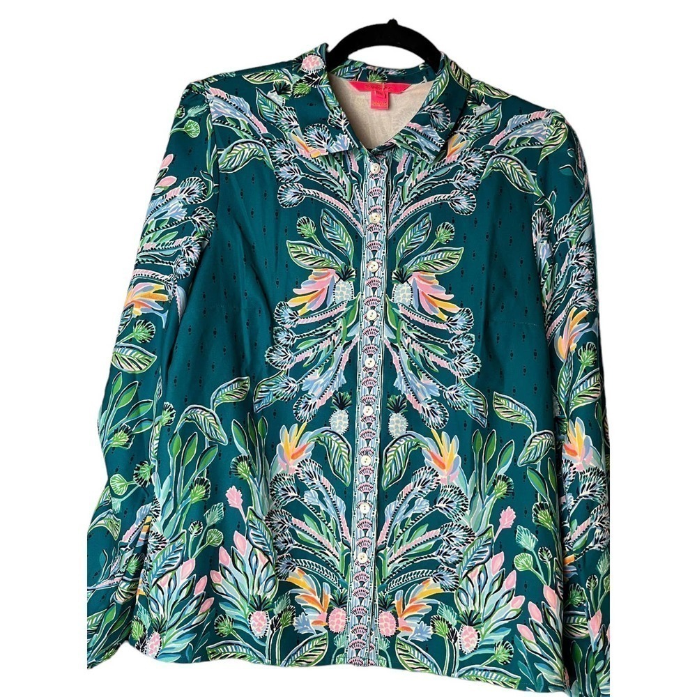 Women’s Lilly Pulitzer Tavia Top Long Sleeve  Blouse